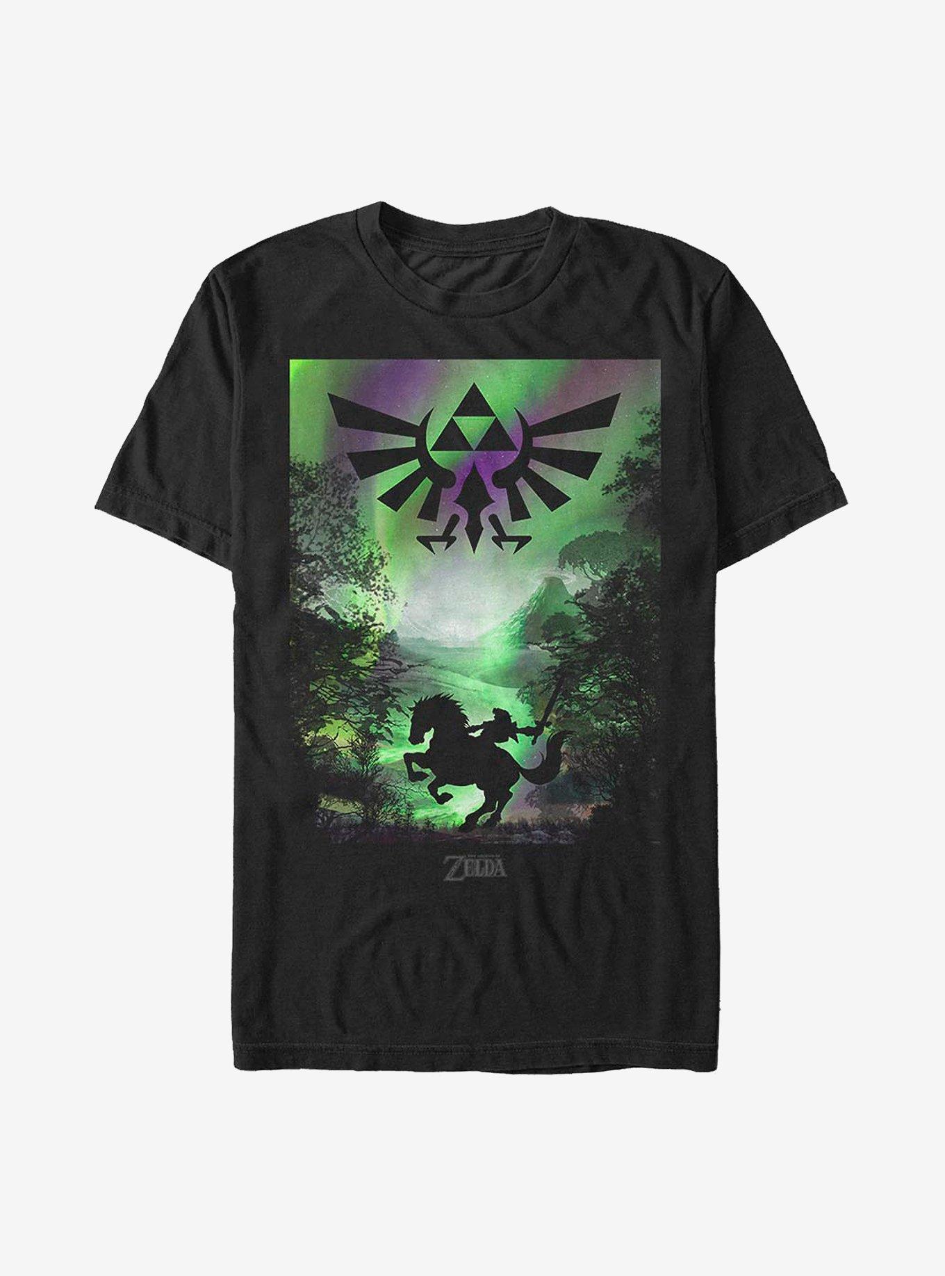 Nintendo Zelda Farewell T-Shirt, BLACK, hi-res