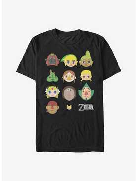 Nintendo Zelda Head Games T-Shirt, , hi-res
