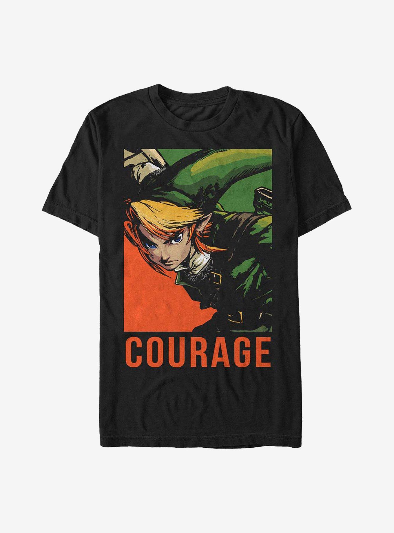 Nintendo Zelda Link T-Shirt, BLACK, hi-res