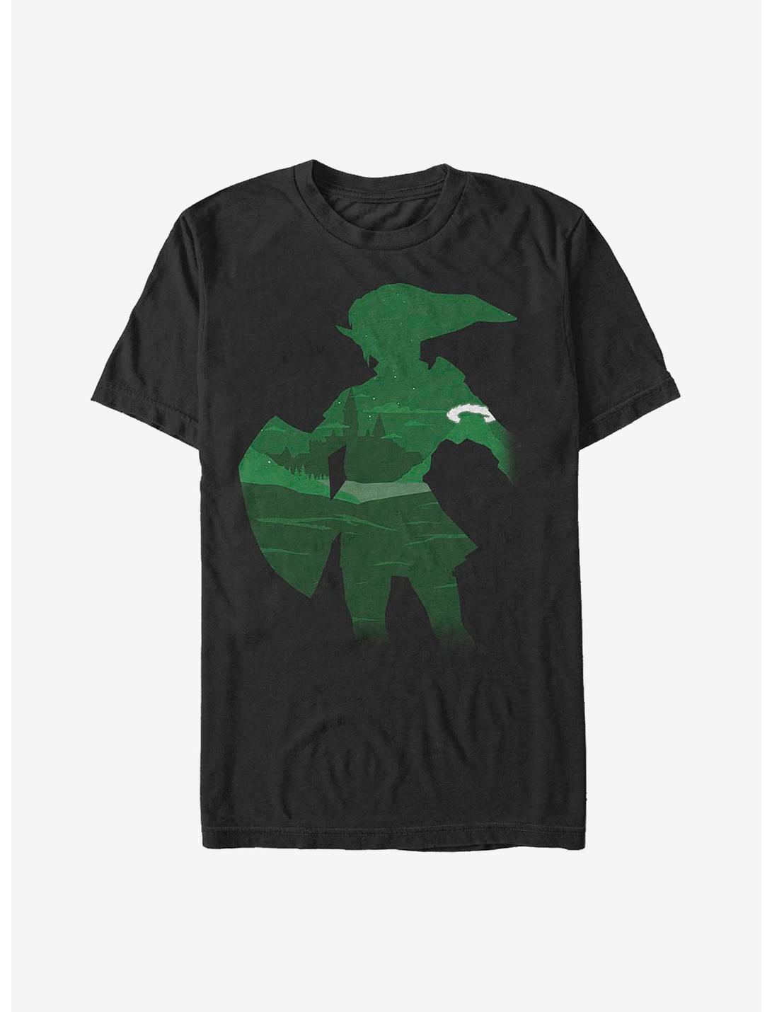 Nintendo Zelda In Link T-Shirt, BLACK, hi-res
