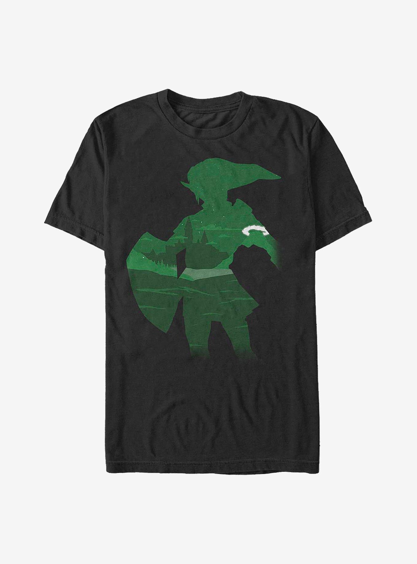 Nintendo Zelda In Link T-Shirt, BLACK, hi-res