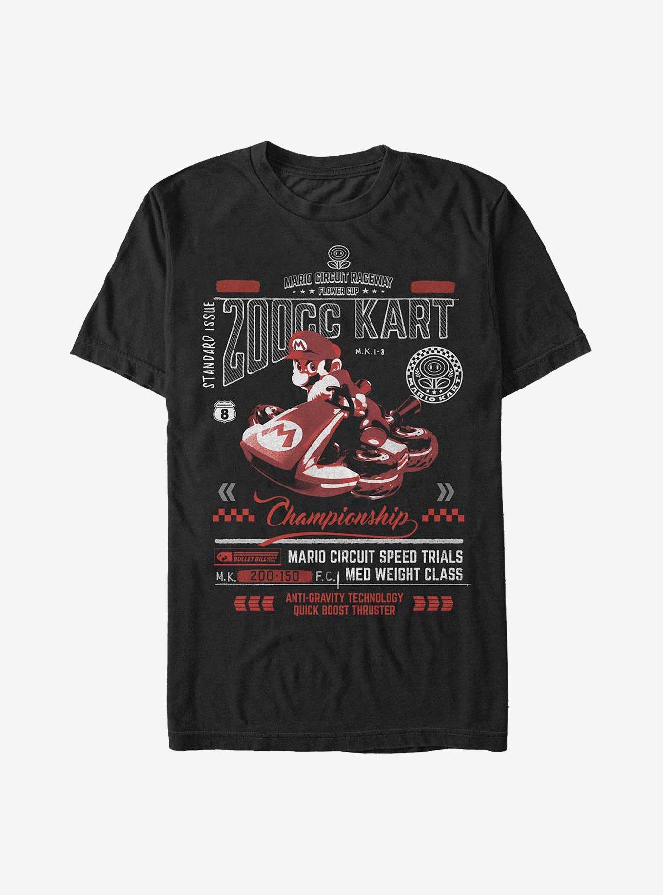 Nintendo Mario Championship T-Shirt, BLACK, hi-res