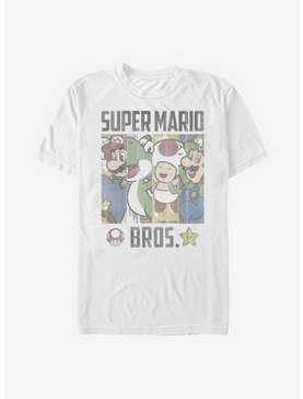 Nintendo Mario Retro Bros T-Shirt, , hi-res
