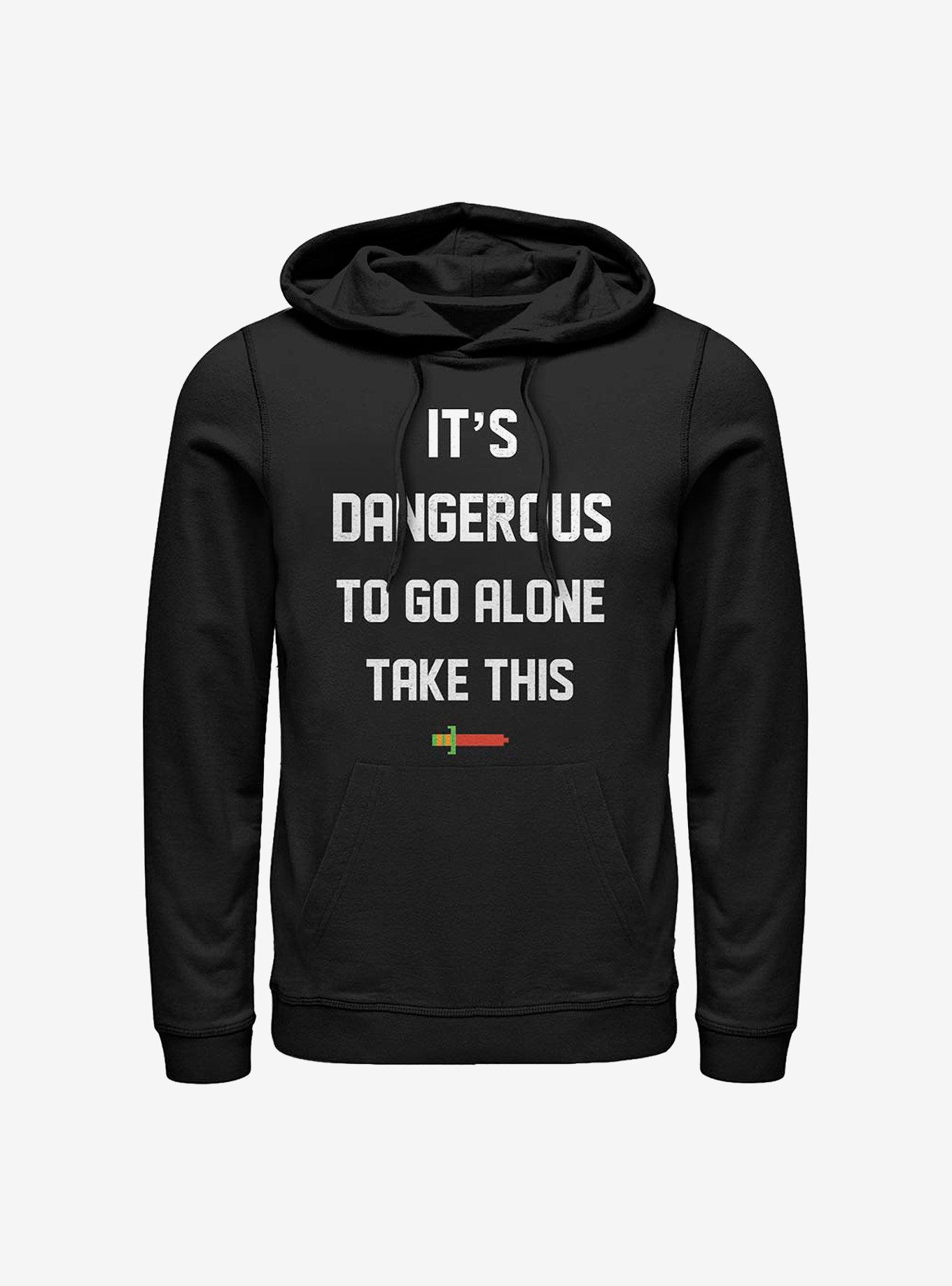 Nintendo Zelda It's Dangerous Hoodie, , hi-res