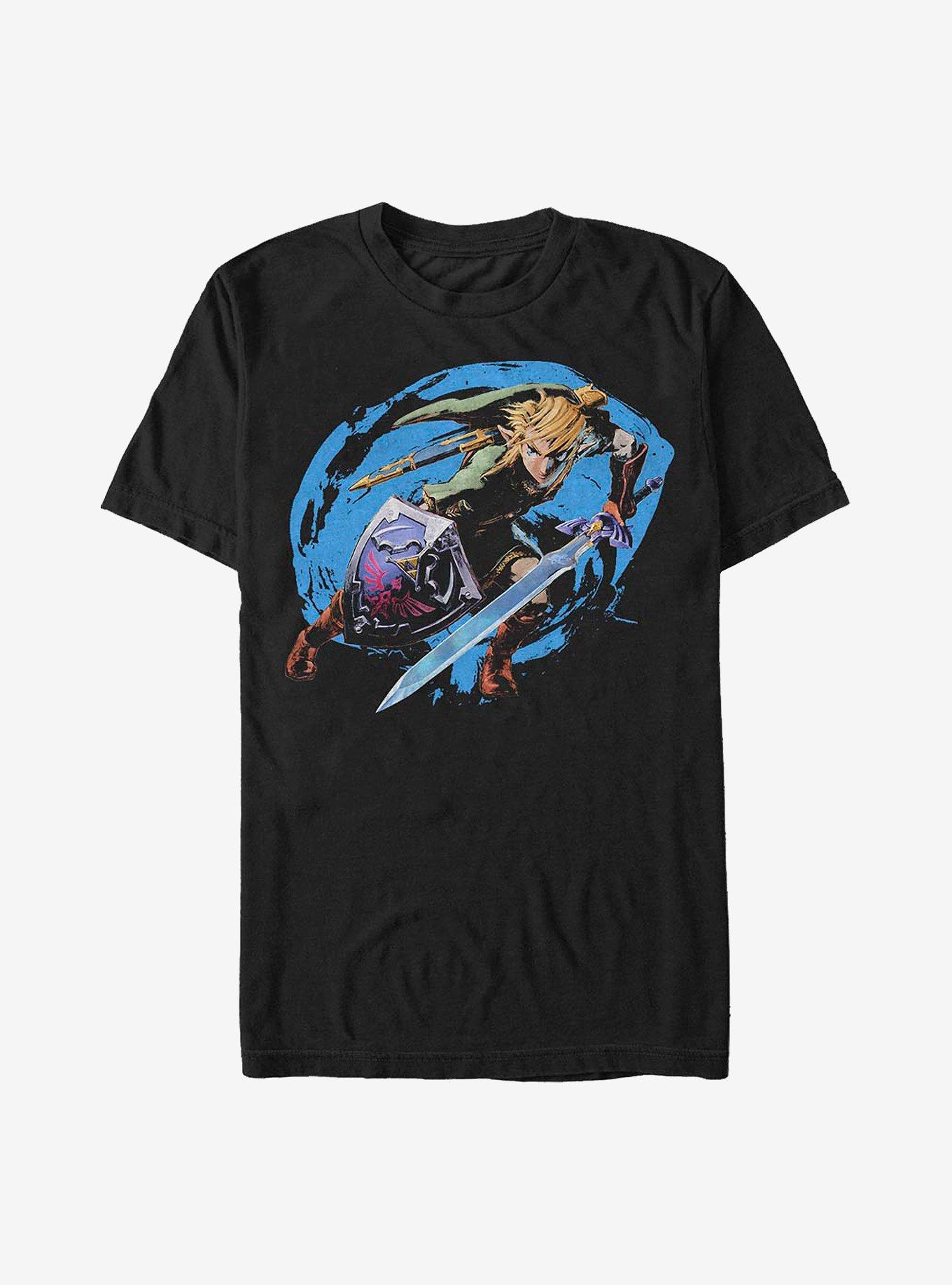 Nintendo Zelda Link Swipe T-Shirt, , hi-res