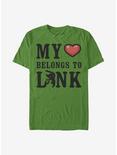 Nintendo Zelda My Heart Belongs T-Shirt, KELLY, hi-res