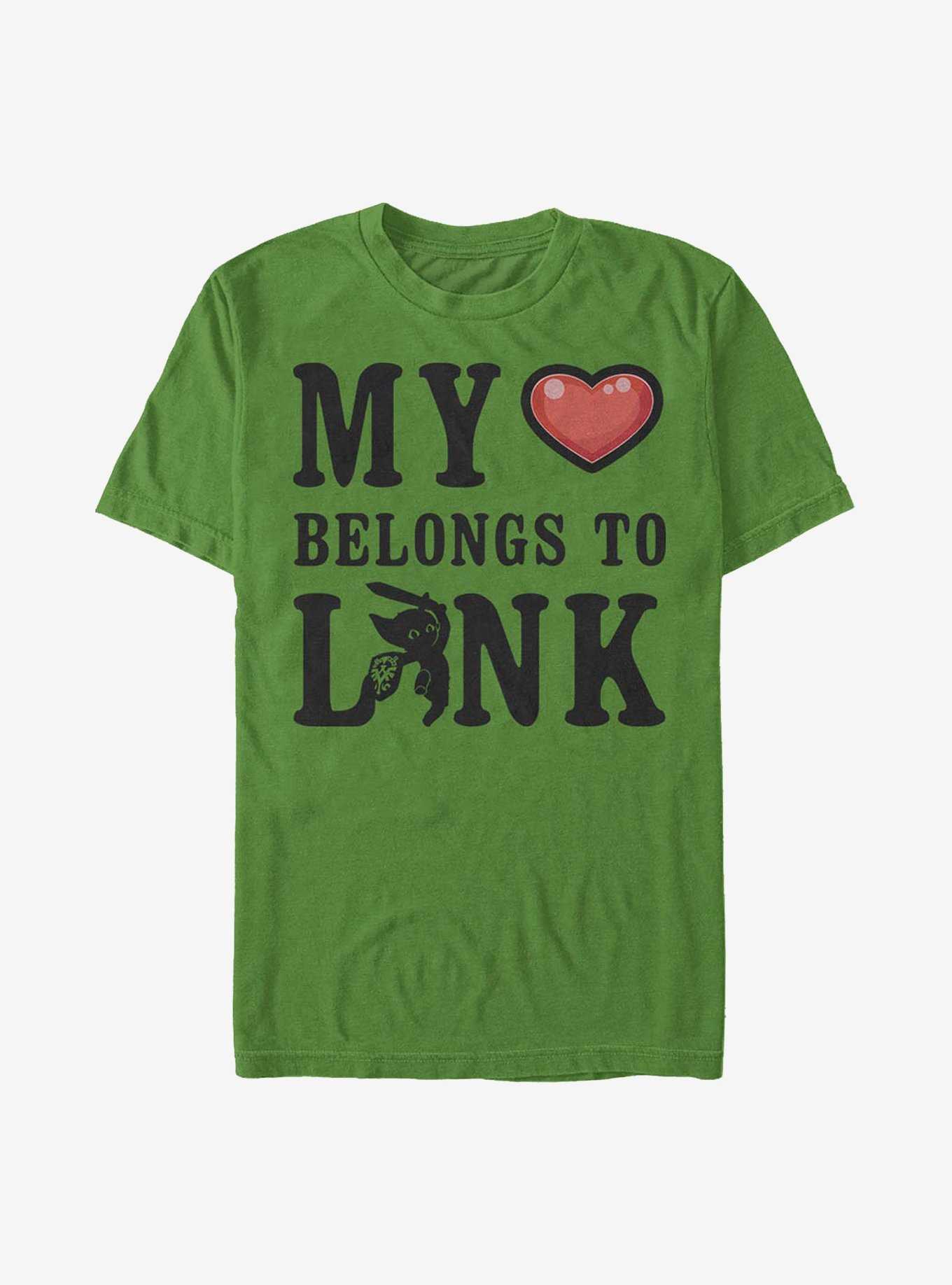 Nintendo Zelda My Heart Belongs T-Shirt, , hi-res