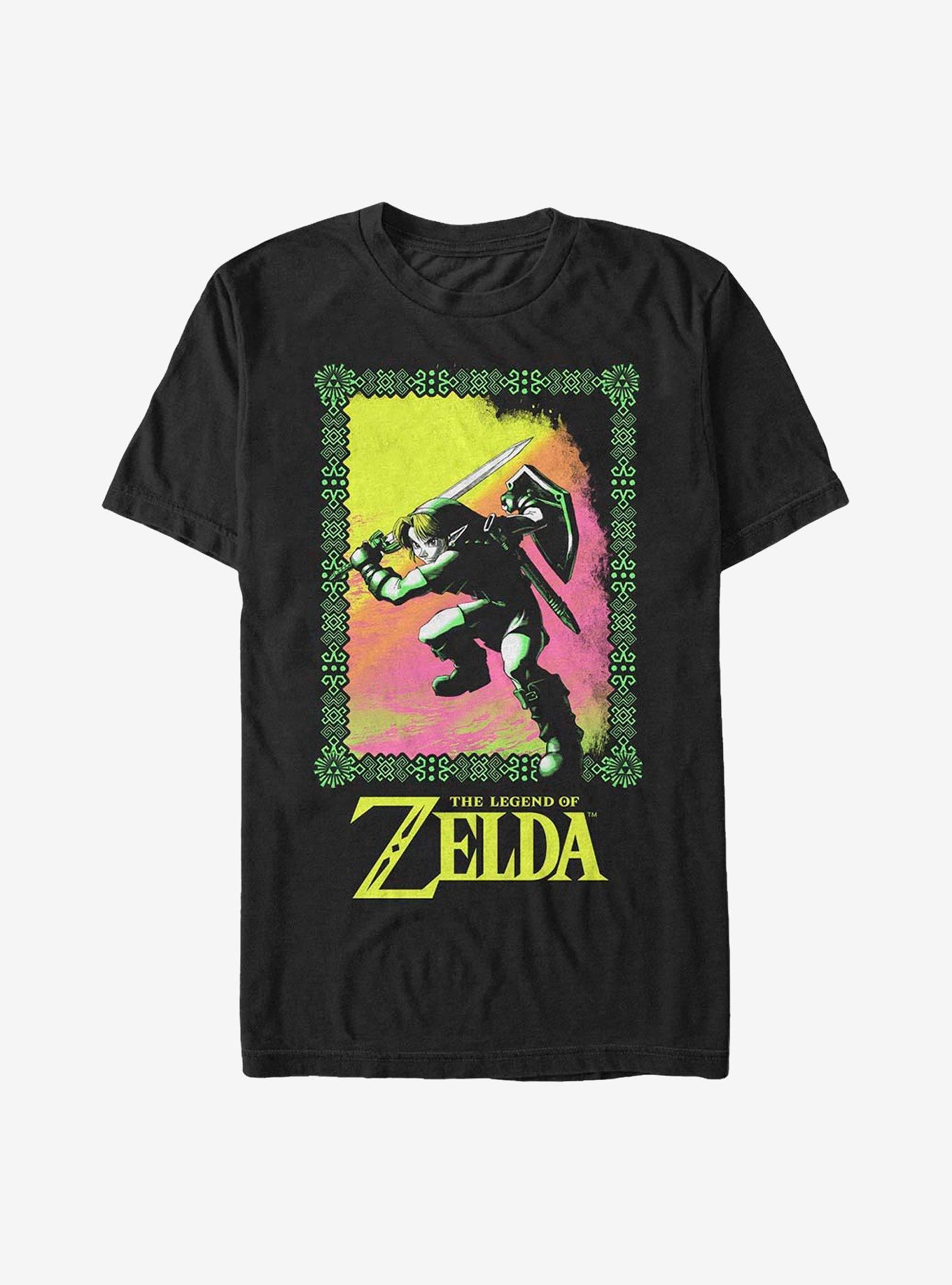 Nintendo Zelda Warrior Frame T-Shirt, , hi-res