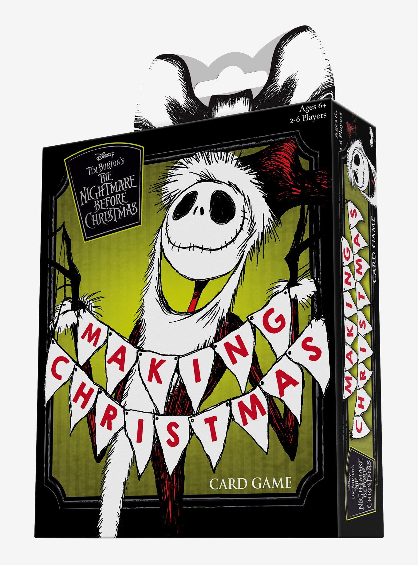 The Nightmare Before Christmas Making Christmas Card Game, , hi-res