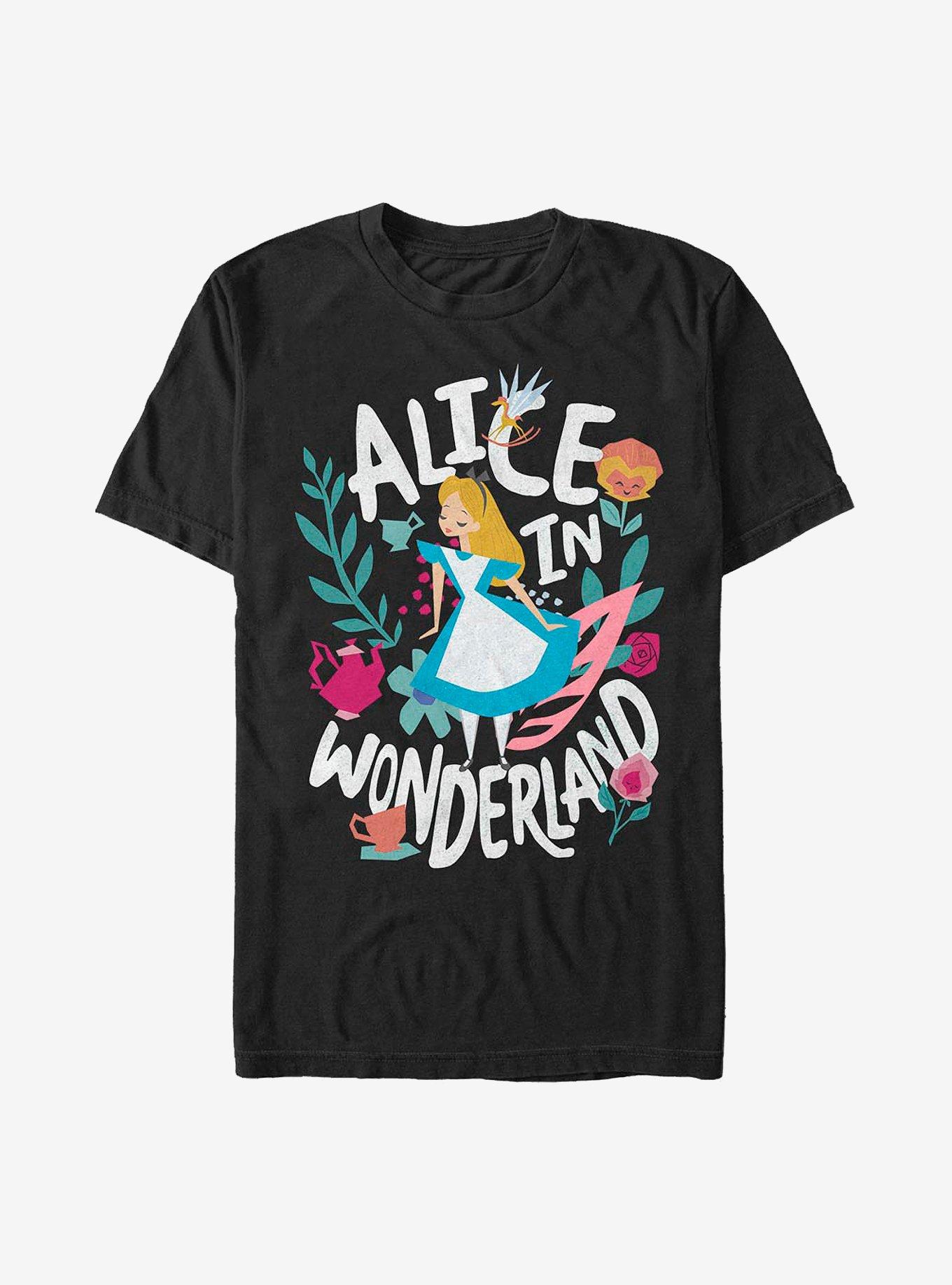 Alice T-shirt - BLACK