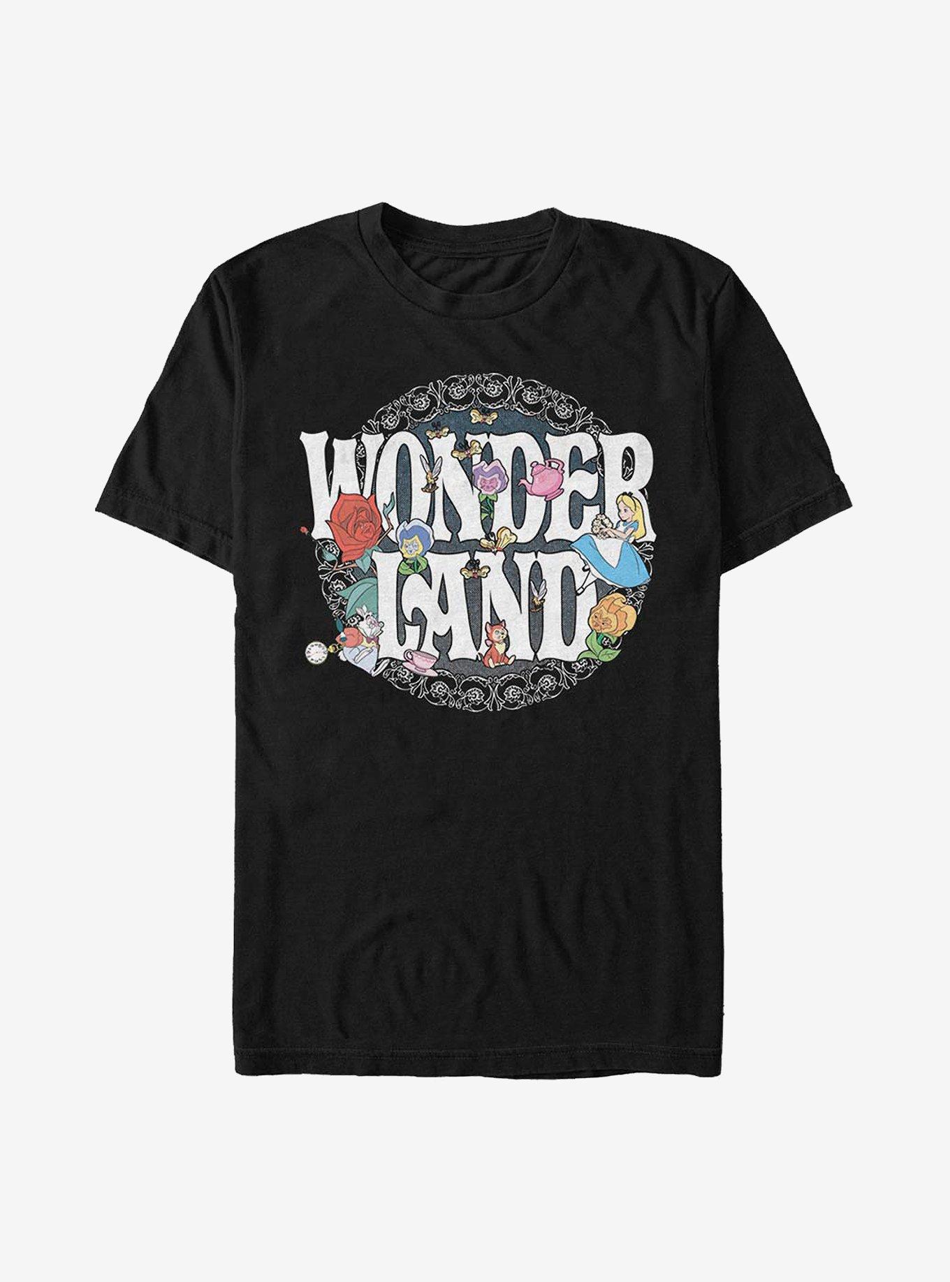 Disney Alice In Wonderland Wonderland T-Shirt, , hi-res