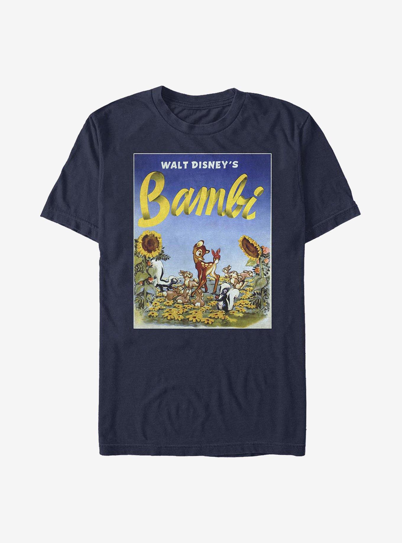 Disney Bambi Sunflowers T-Shirt, , hi-res