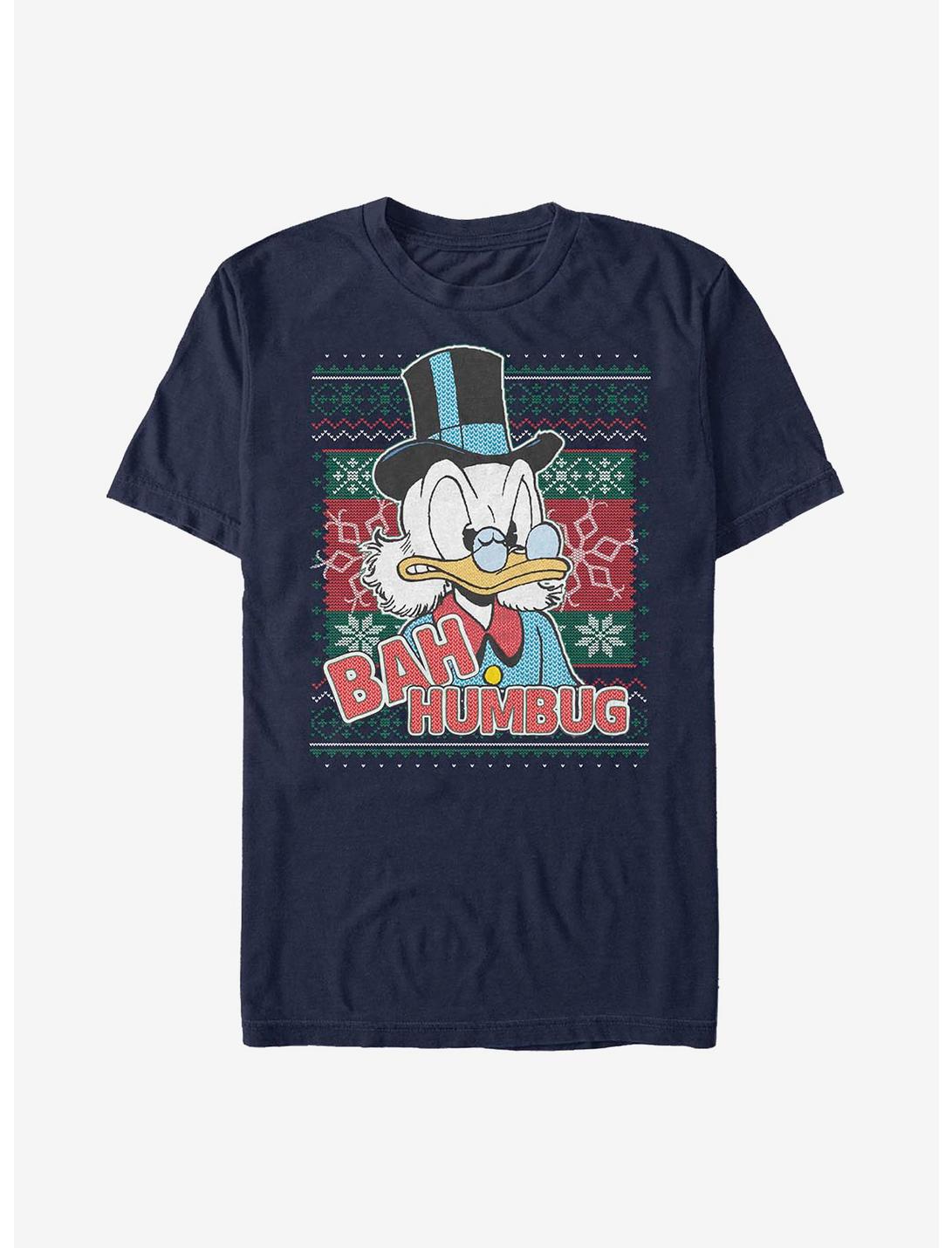 Disney Ducktales Bah Humbug Scroog T-Shirt, NAVY, hi-res