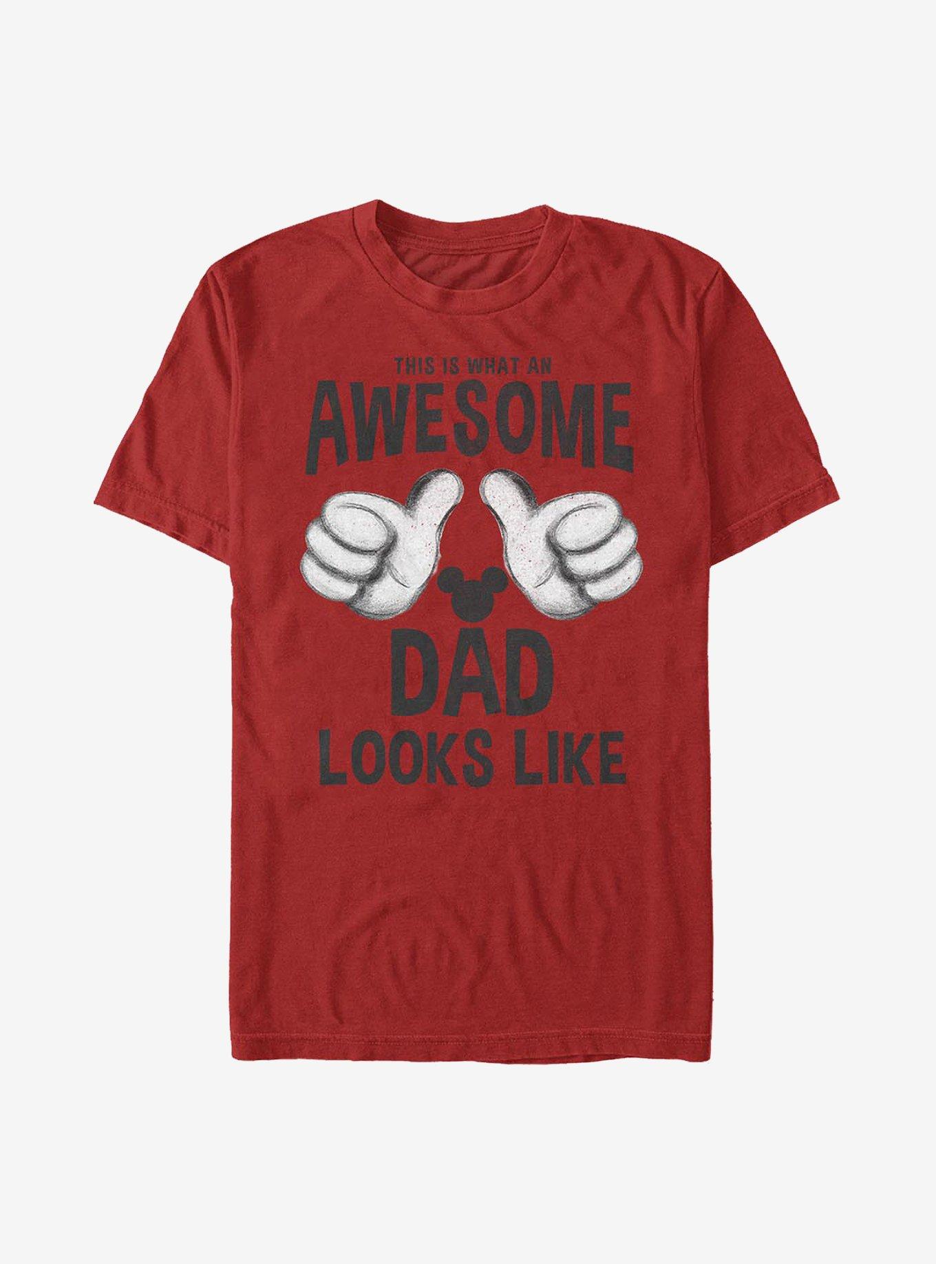 Disney Mickey Mouse Awesome Dad T-Shirt, , hi-res