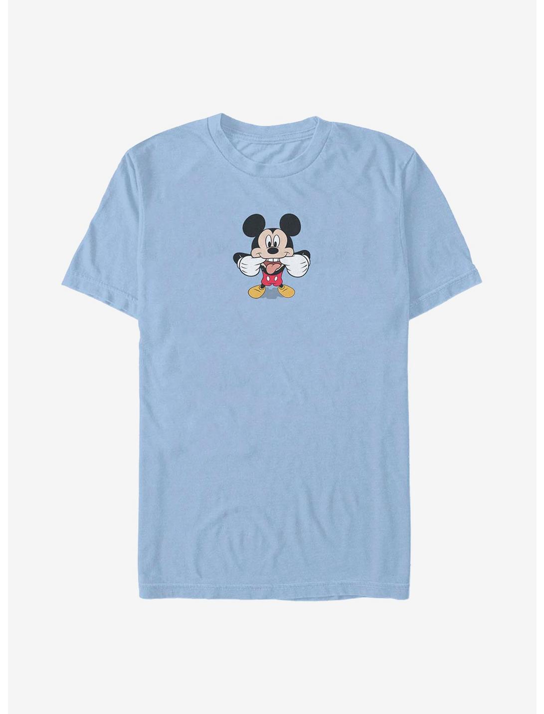 Disney Mickey Mouse In Your Face T-Shirt, LT BLUE, hi-res
