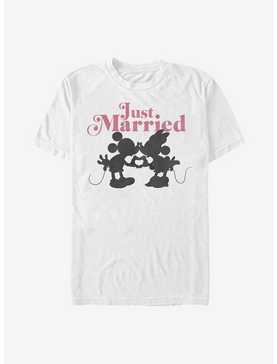 Disney Mickey Mouse Just Married T-Shirt, , hi-res
