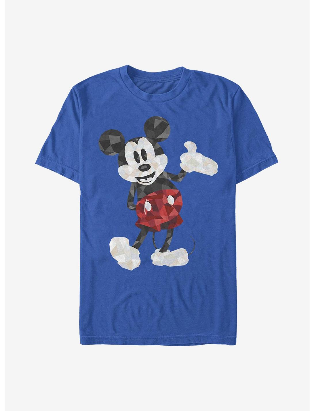 Disney Mickey Mouse Mickey Poly T-Shirt, ROYAL, hi-res