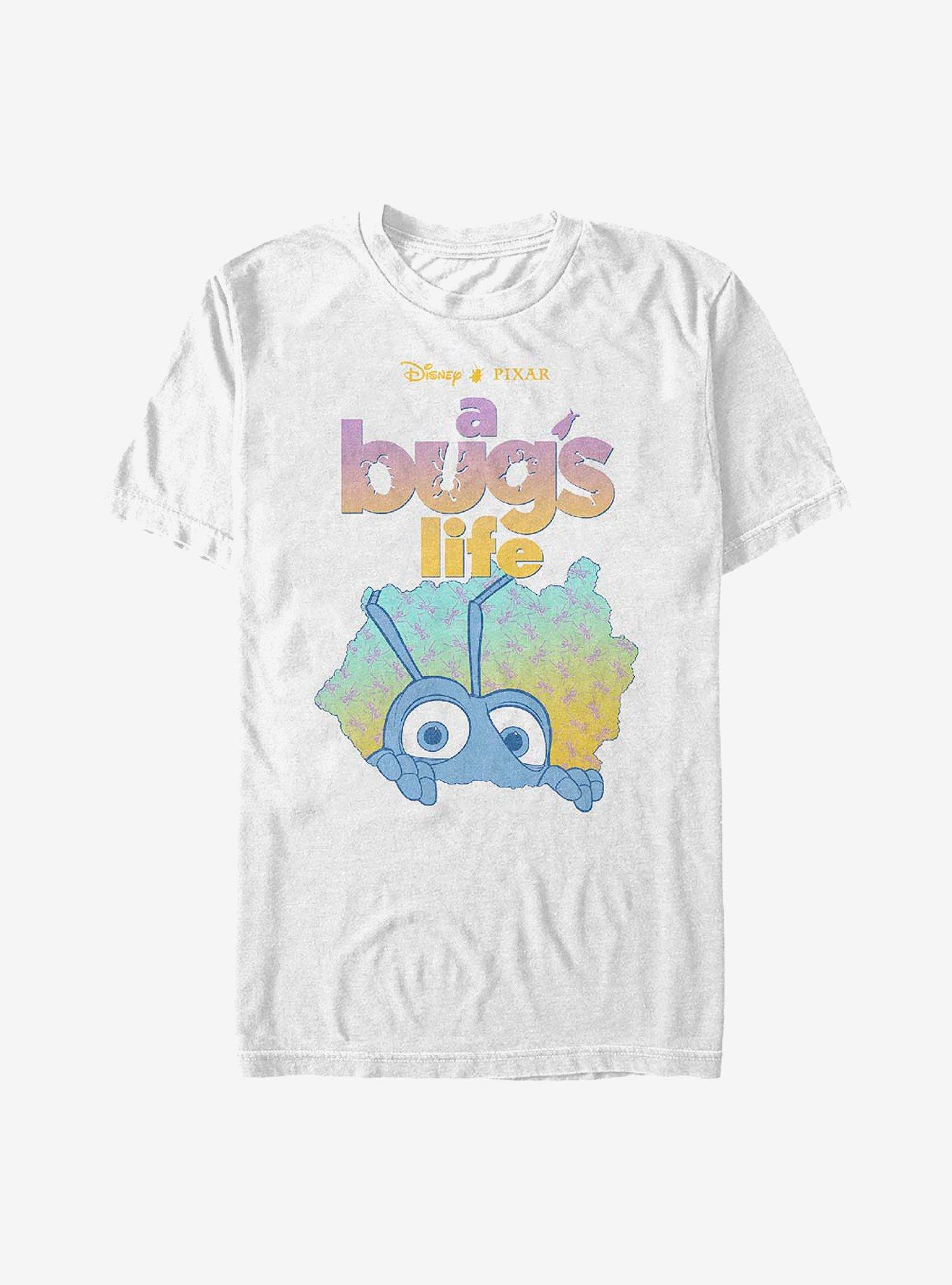 Disney Pixar A Bug's Life Keep Buggin T-Shirt, WHITE, hi-res