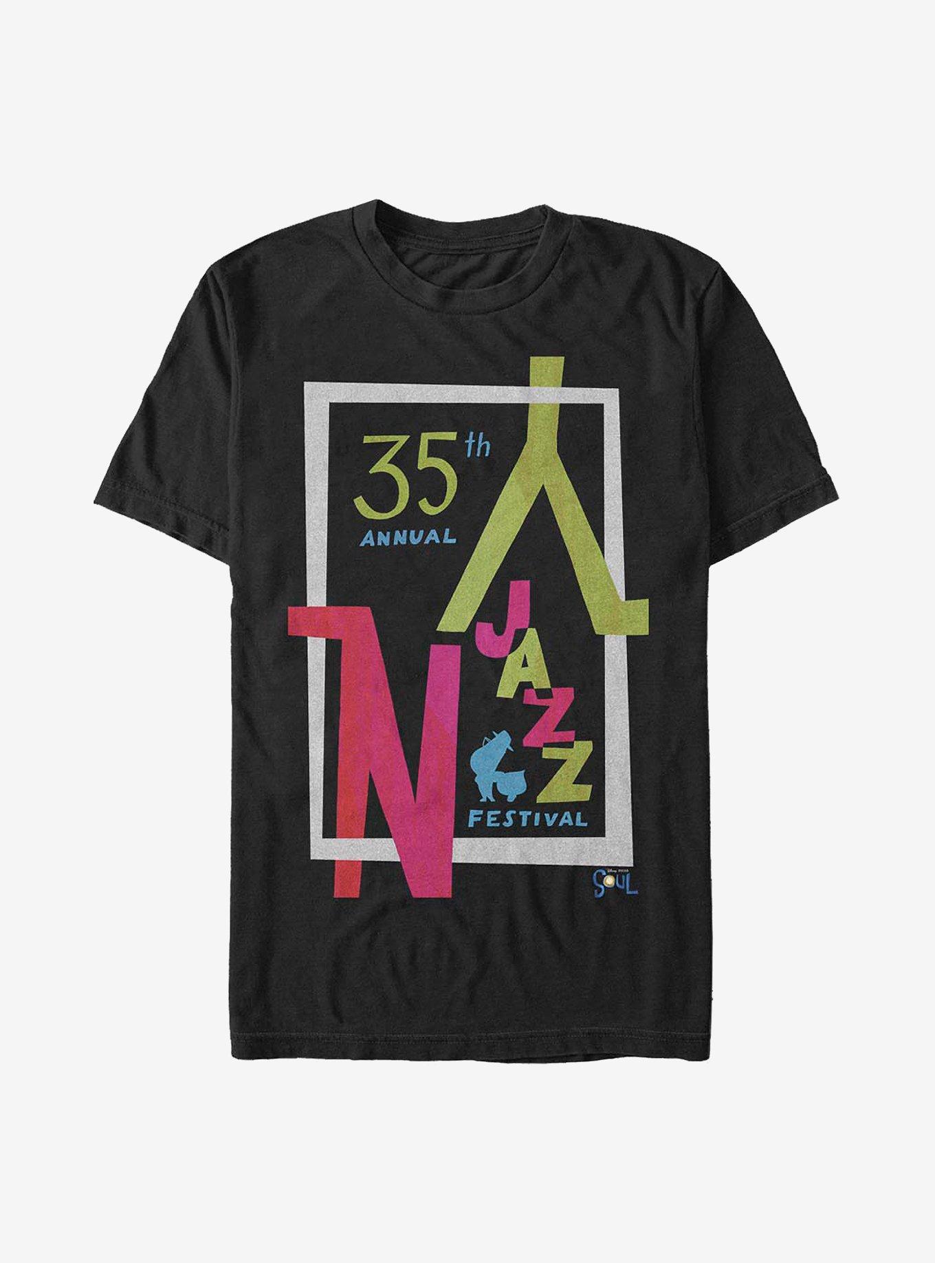Disney Pixar Soul NY Jazz Festival T-Shirt, BLACK, hi-res