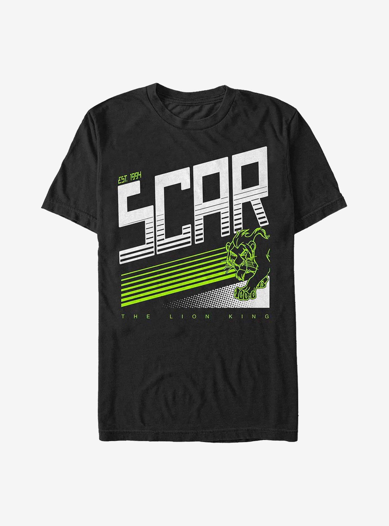 Disney The Lion King Scar T-Shirt, BLACK, hi-res