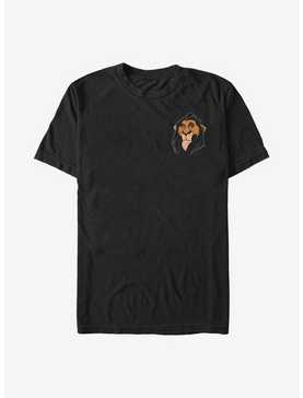 Disney The Lion King Scar Badge T-Shirt, , hi-res