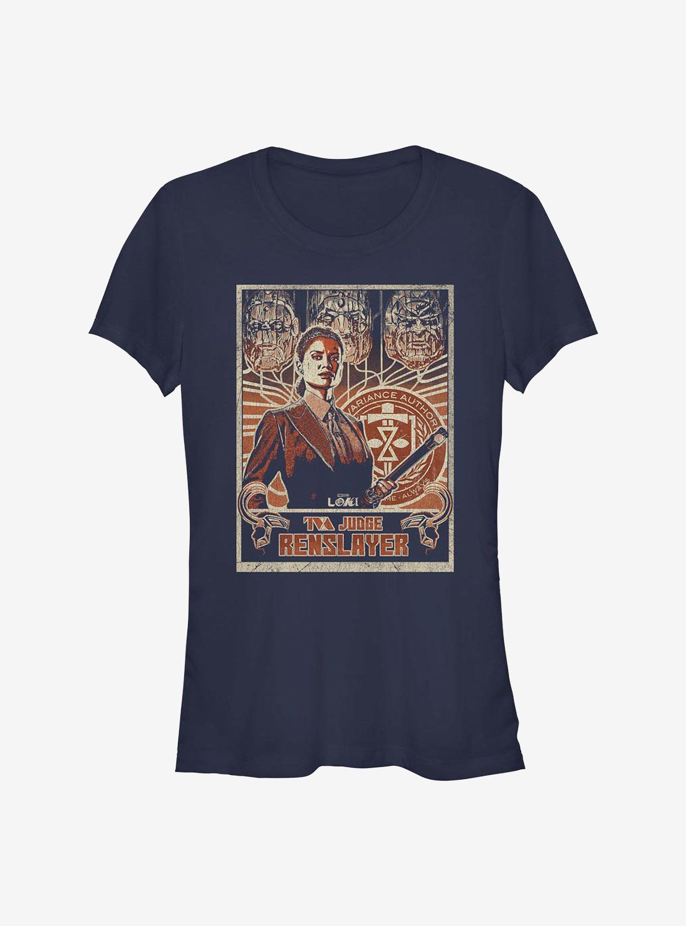 Marvel Loki TVA Judge Renslayer Girls T-Shirt, , hi-res