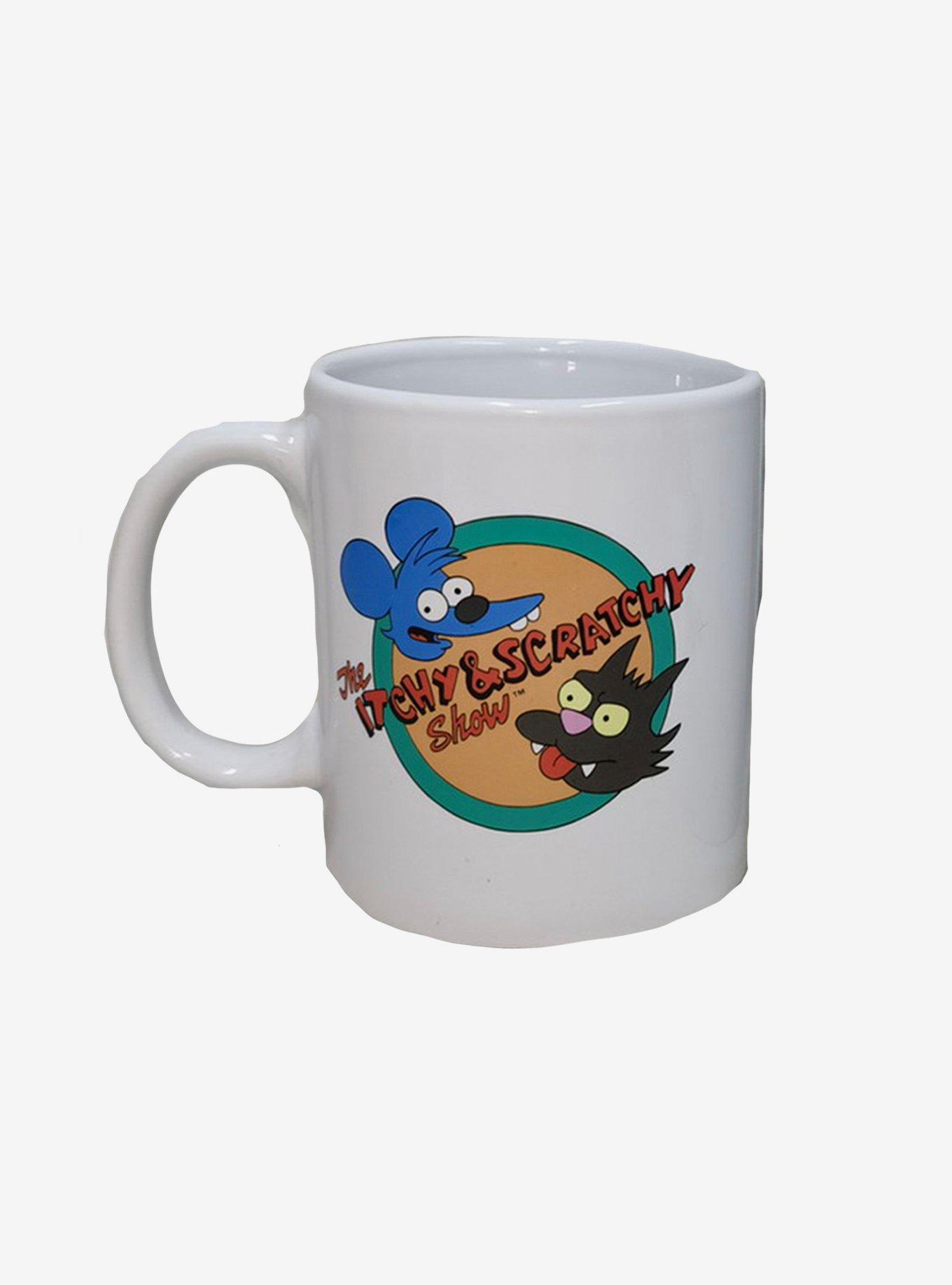 The Simpsons The Itchy & Scratchy Show Logo Mug, , hi-res