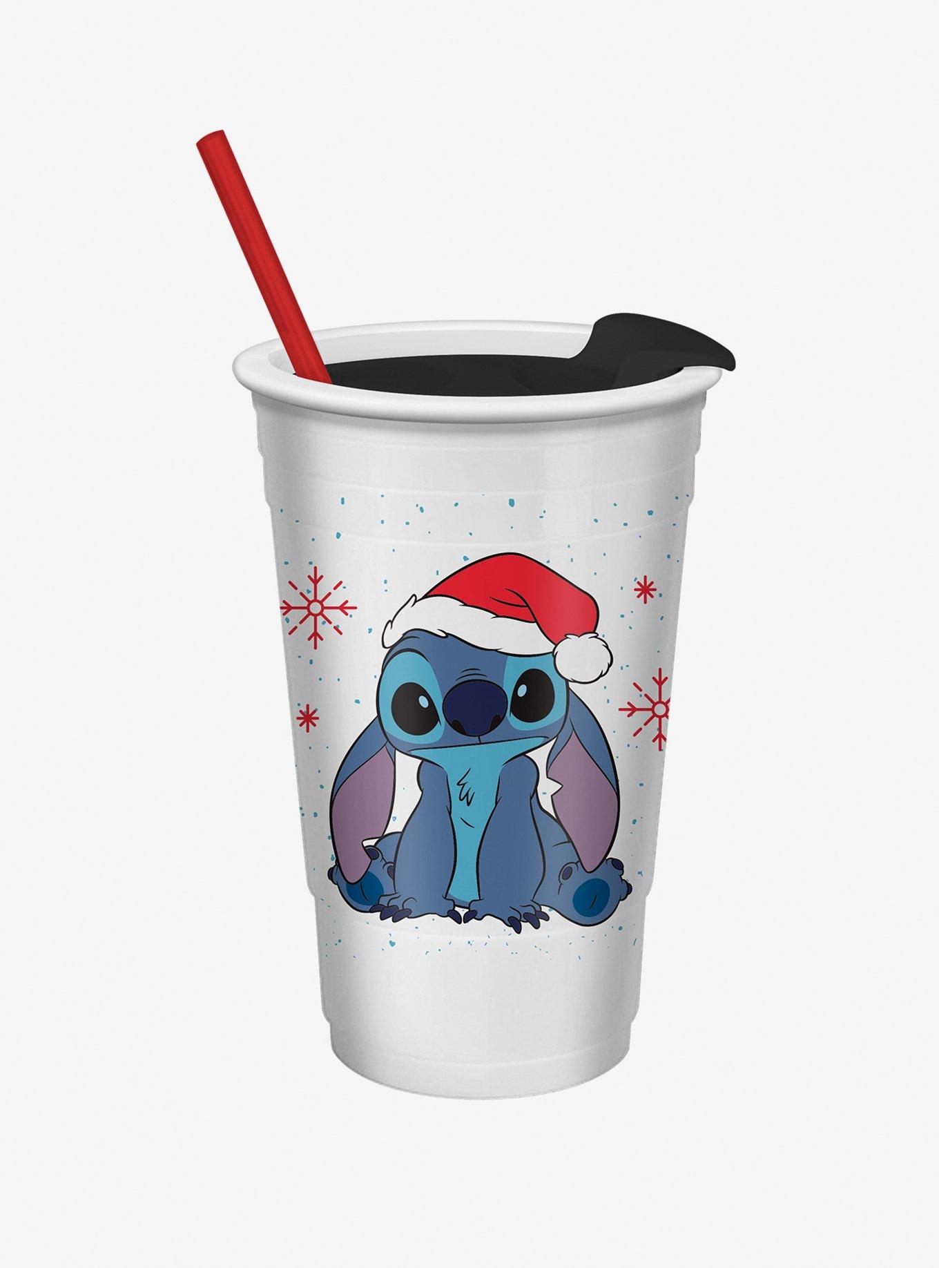 Disney Lilo & Stitch Santa Hat Tumbler, , hi-res