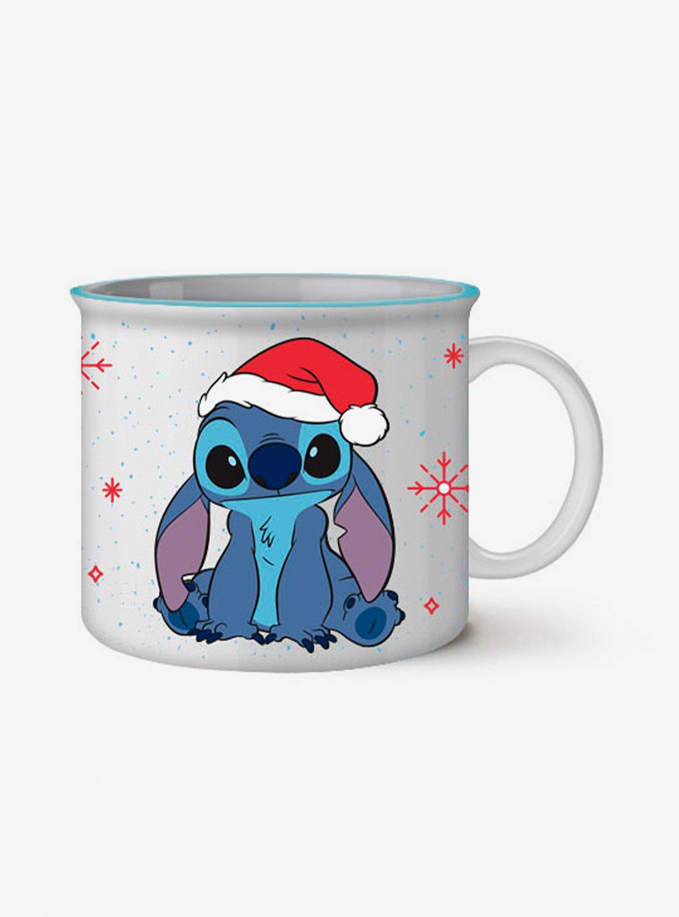 Disney Lilo & Stitch Santa Hat Camper Mug, , hi-res