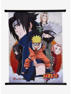 Naruto Group Wall Scroll, , hi-res