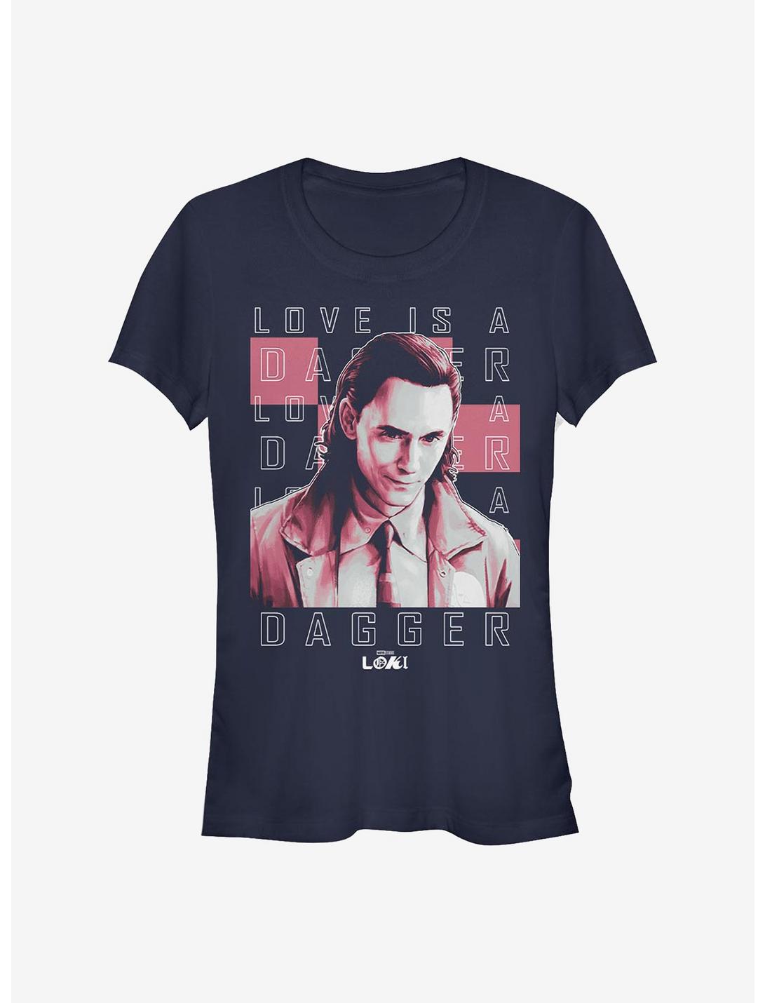 Marvel Loki Love Is A Dagger Girls T-Shirt, , hi-res