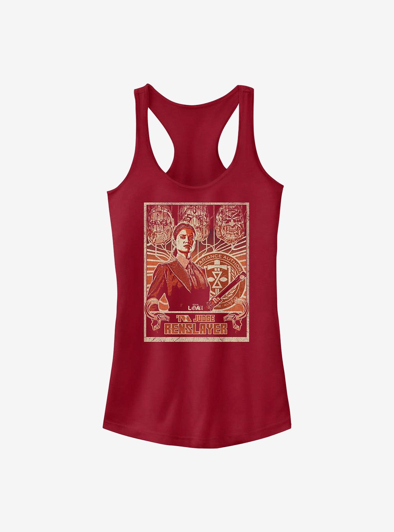 Marvel Loki TVA Judge Renslayer Girls Tank