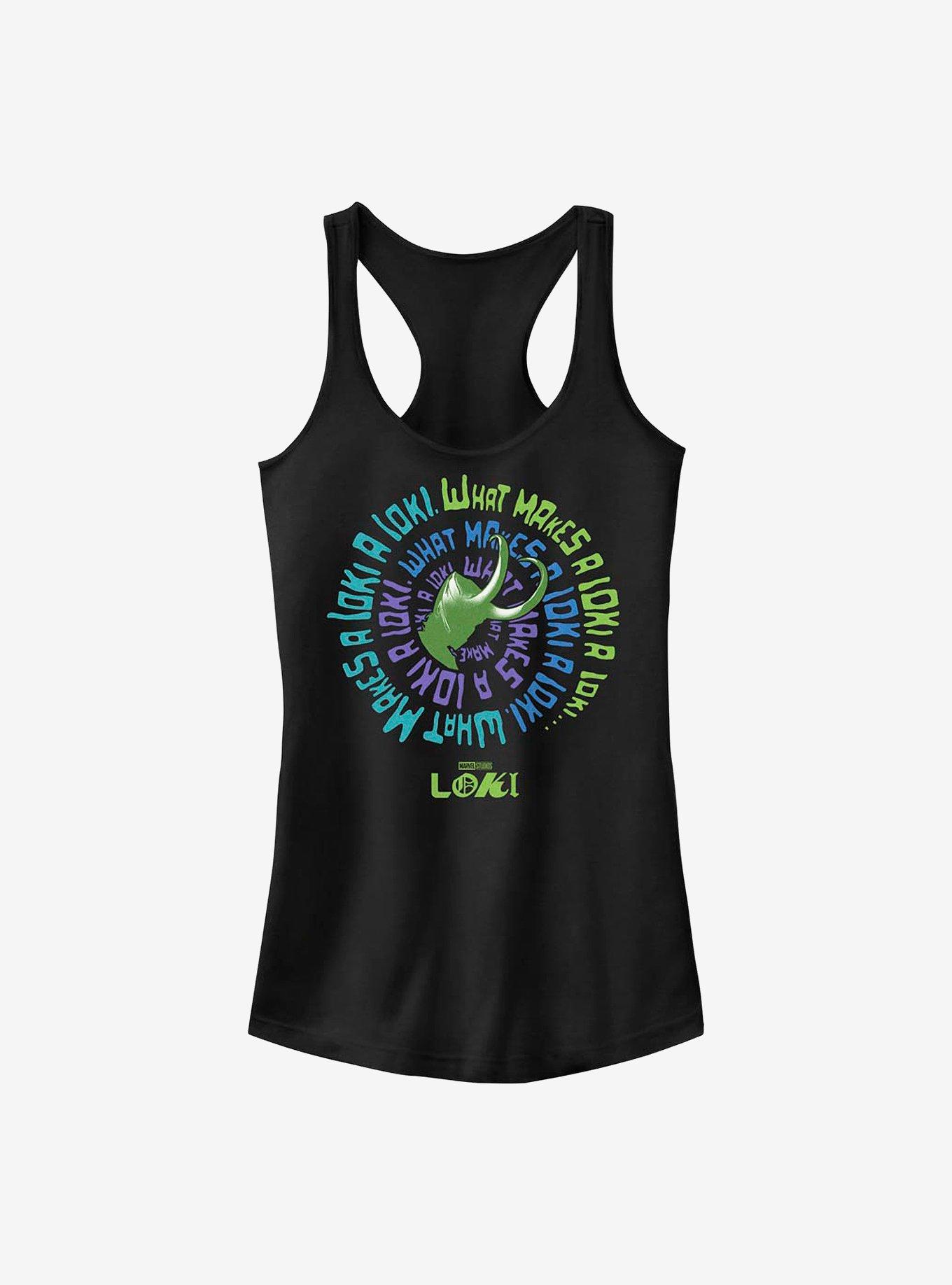 Marvel Loki What Makes A Loki Girls Tank, BLACK, hi-res