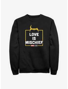Marvel Loki Love Is Mischief Crew Sweatshirt, , hi-res