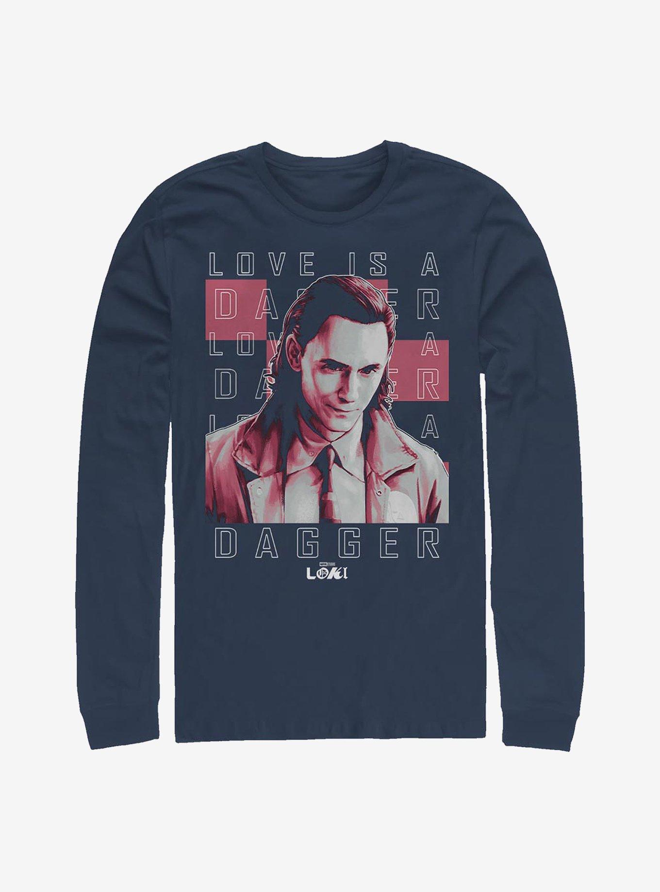 Marvel Loki Love Is A Dagger Long-Sleeve T-Shirt, , hi-res