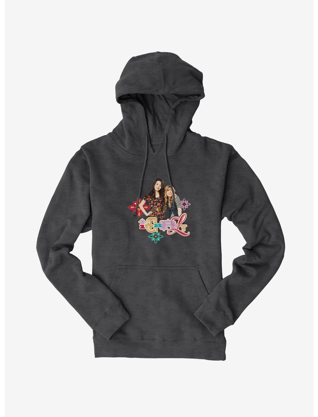 iCarly And Sam Groovy Hoodie, CHARCOAL HEATHER, hi-res
