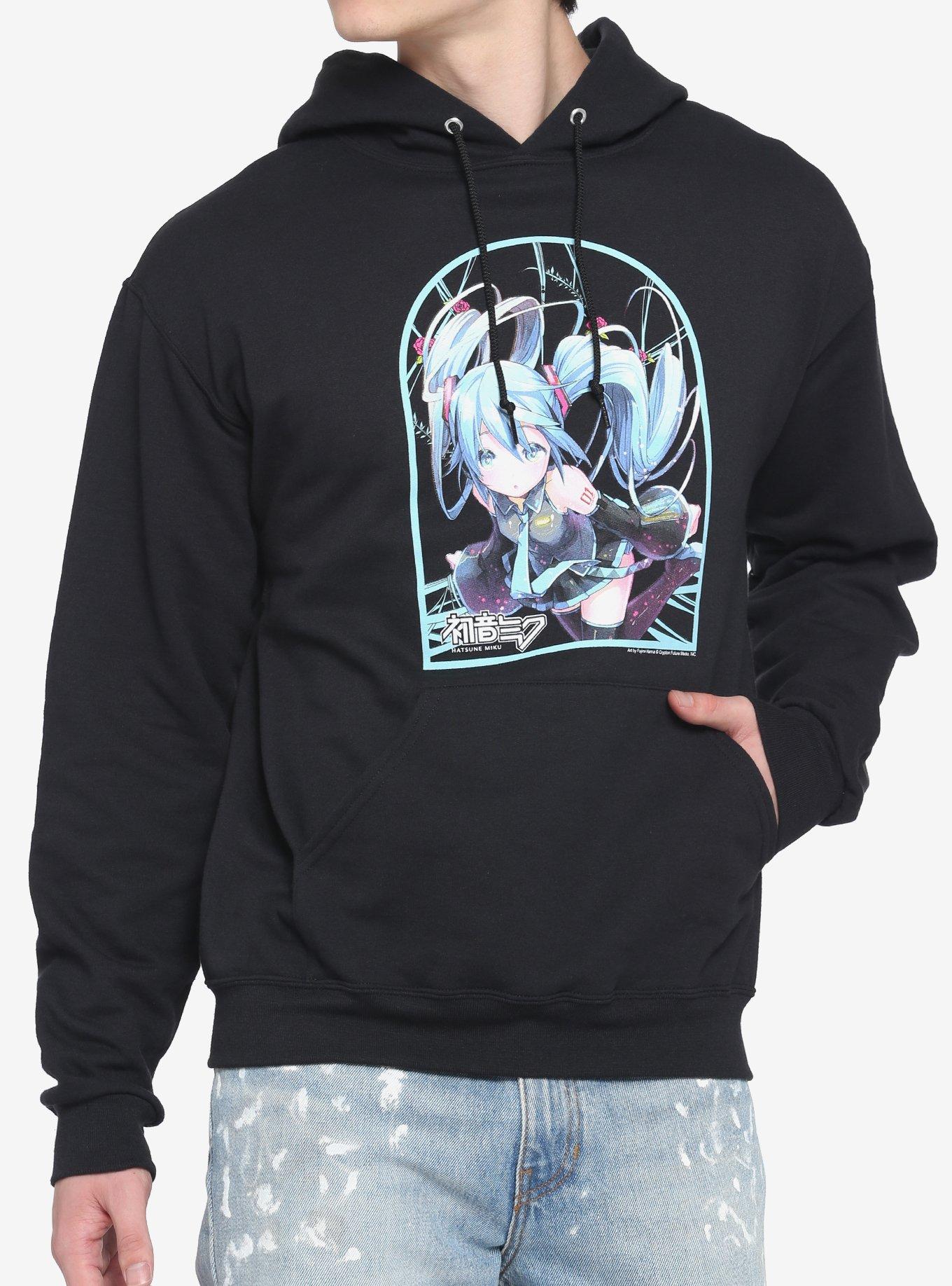 送関込 VR × HATSUNE MIKU HOODIE / BLK | www.ccfl.ie