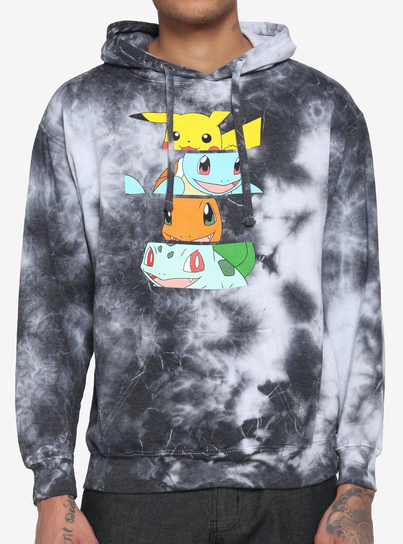 Pokemon Starters Wash Hoodie Hot Topic