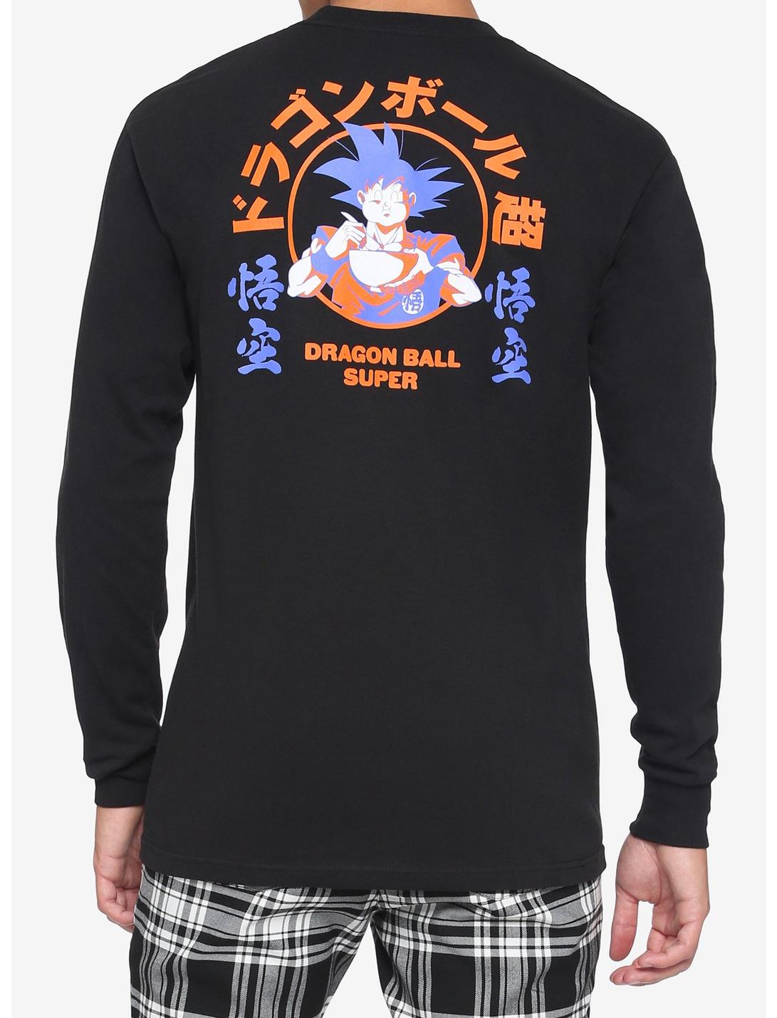 Dragon Ball Z: Super Goku Ramen Long-Sleeve T-Shirt, BLACK, hi-res