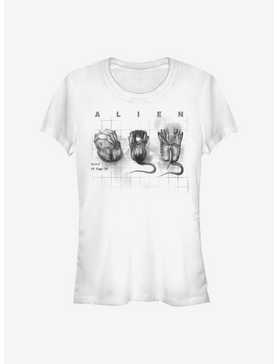 Alien Facehugger Concept Girls T-Shirt, , hi-res