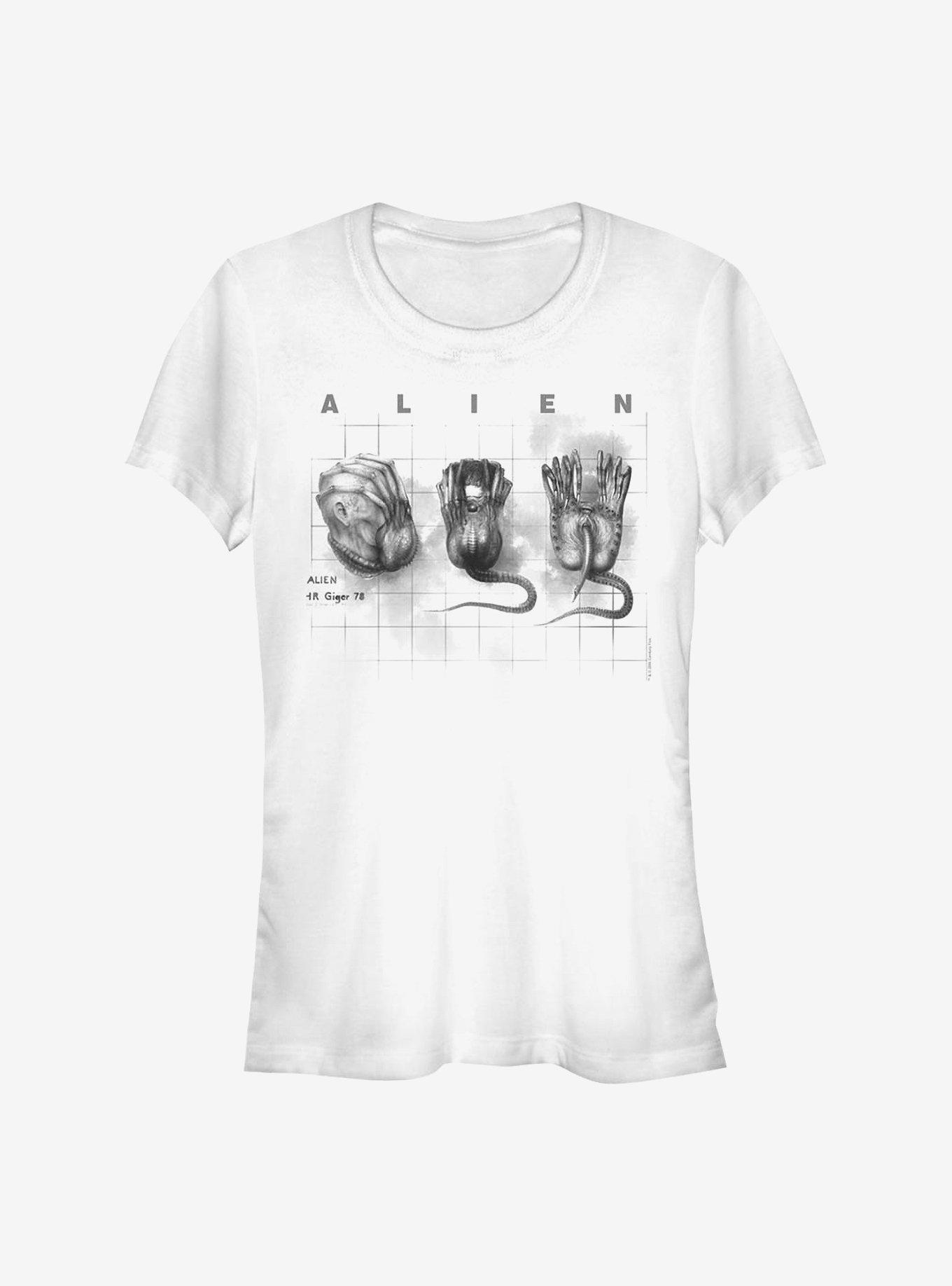 Alien Facehugger Concept Girls T-Shirt, , hi-res