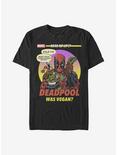 Marvel What If...? Deadpool Was Vegan T-Shirt, BLACK, hi-res