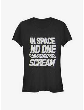Alien Space Scream Girls T-Shirt, , hi-res