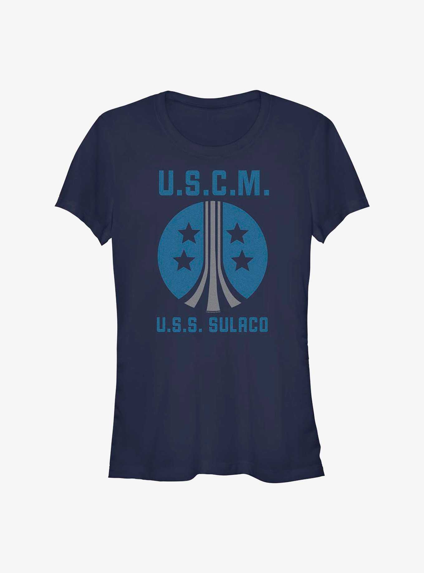 Alien U.S.C.M. Logo Girls T-Shirt, , hi-res