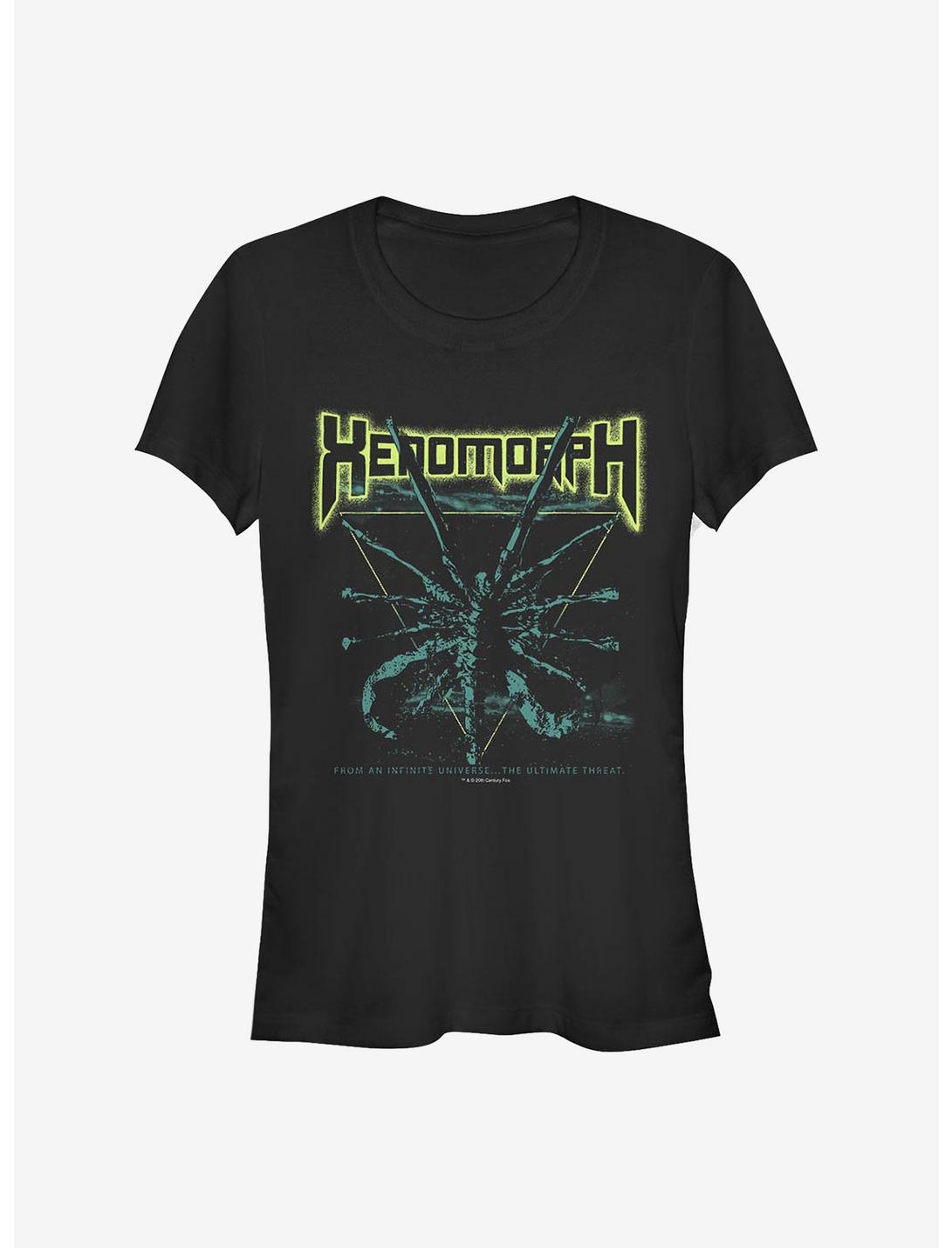 Alien Xenomorph Girls T-Shirt, BLACK, hi-res