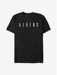 Aliens Logo T-Shirt, BLACK, hi-res