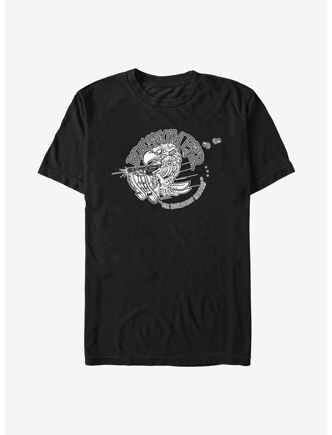 Alien Bugstomper T-Shirt, BLACK, hi-res