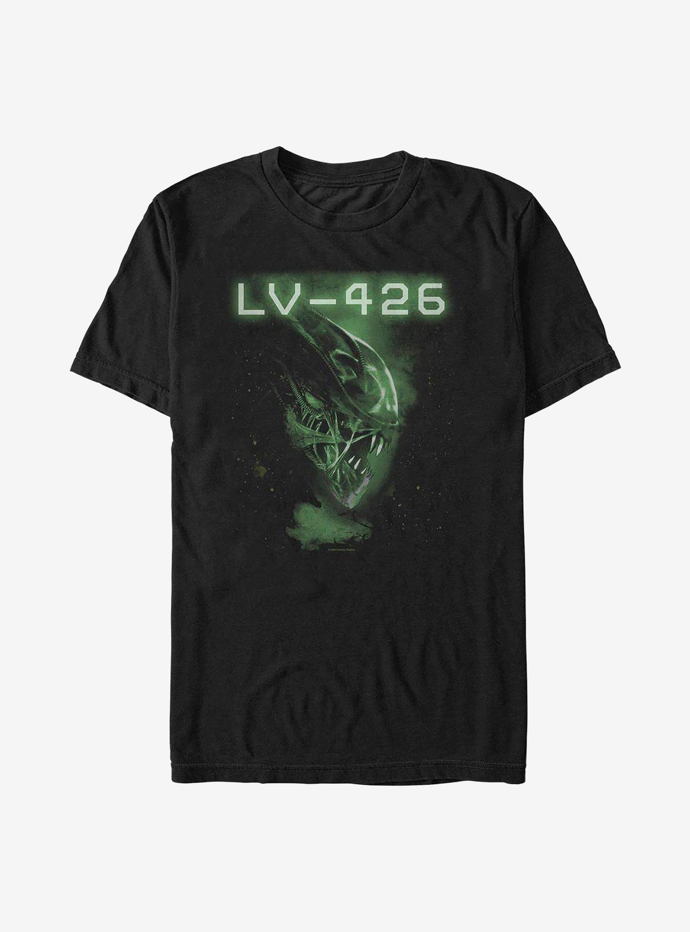 Alien LV-426 Xenomorph Scan T-Shirt, BLACK, hi-res