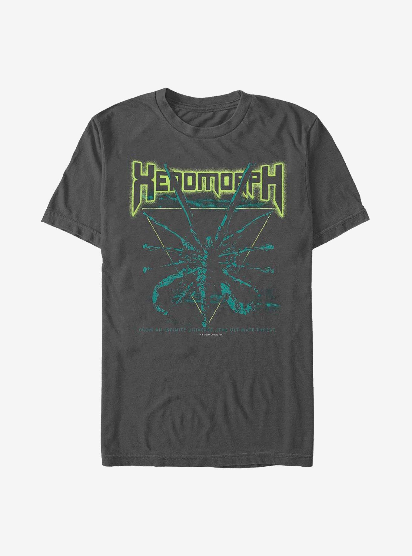 Alien Xenomorph T-Shirt, CHARCOAL, hi-res