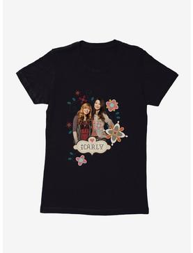 iCarly And Sam Cute Flowers Womens T-Shirt, , hi-res